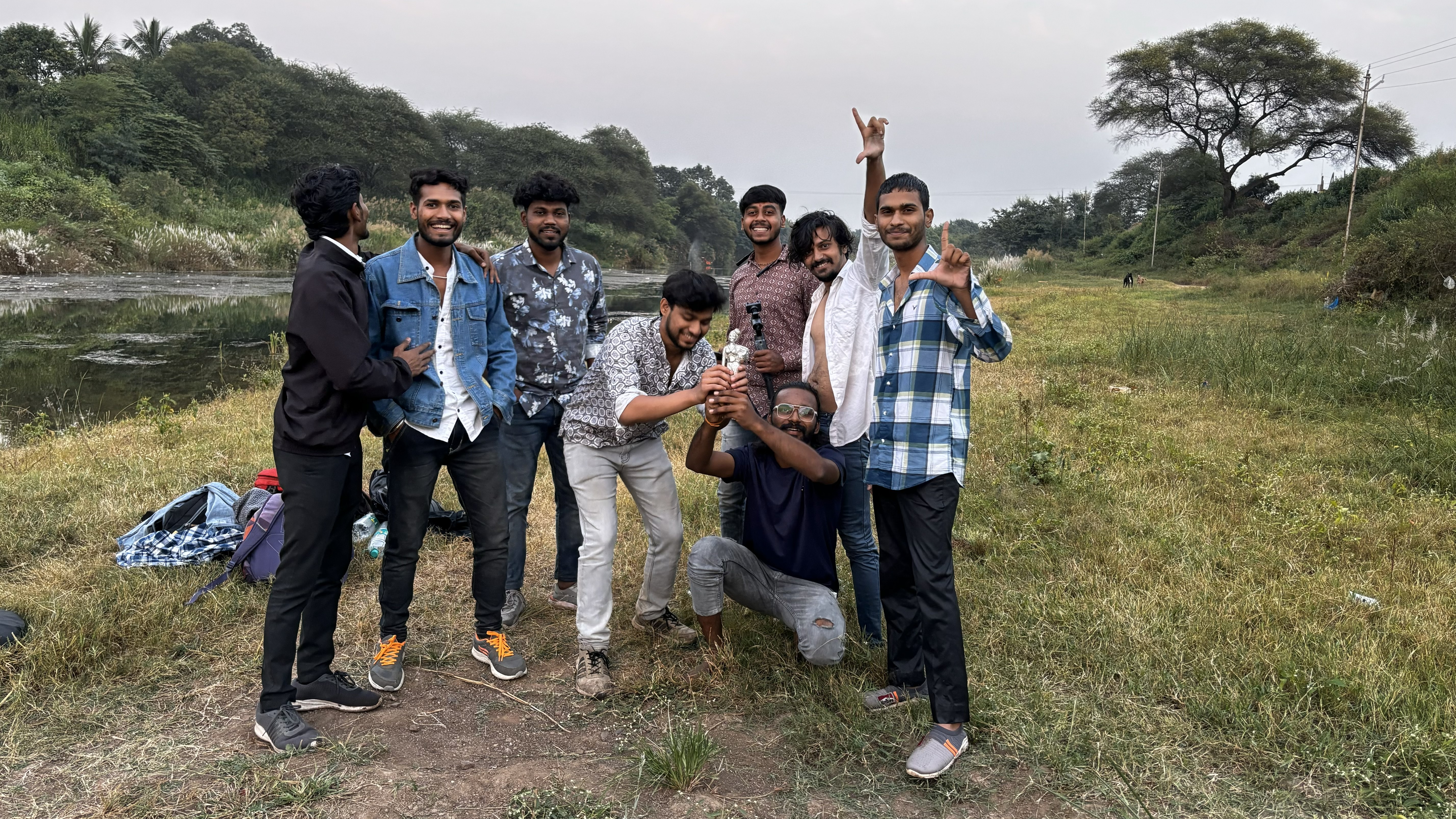 Kirloskar behind the scenes - on location setup